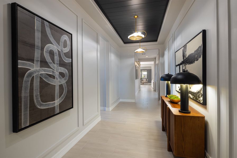 Furnished interior view inside a new home in Verdin, Phoenix (Image 5).