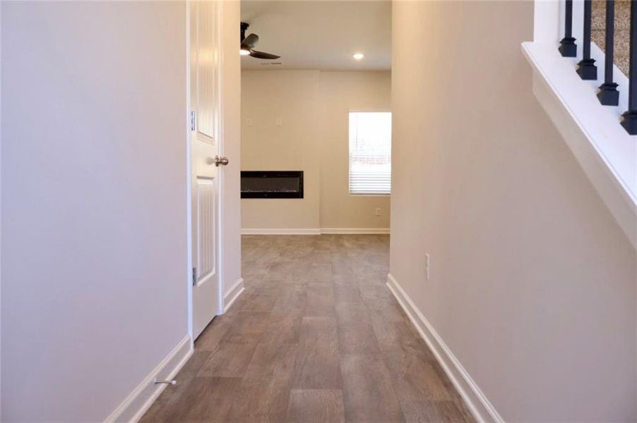Spacious, unfurnished interior of a new home in River Walk Farm, Covington (Image 14). Spacious, unfurnished interior of a new home in River Walk Farm, Covington (Image 14).