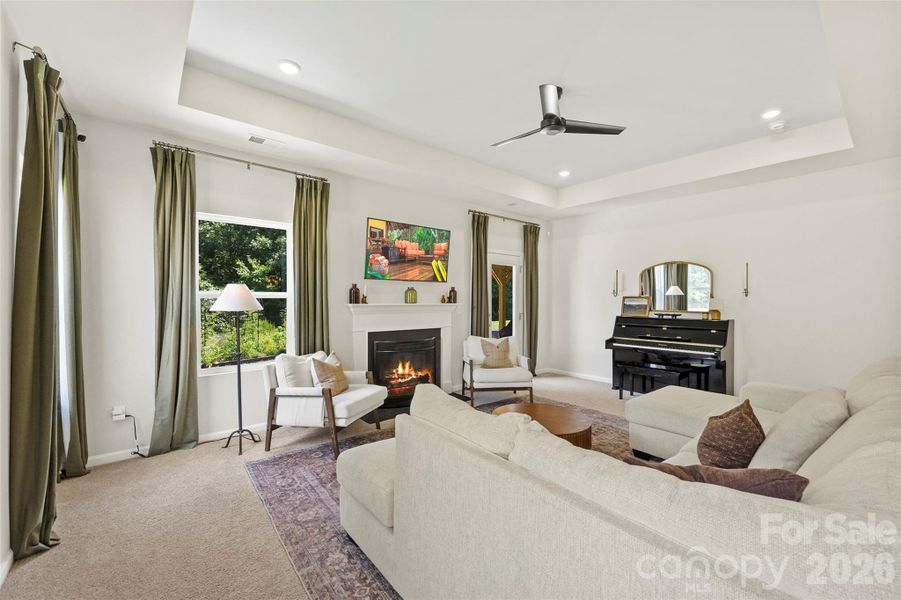 Furnished interior view inside a new home in Bailey's Run, Rock Hill (Image 19).