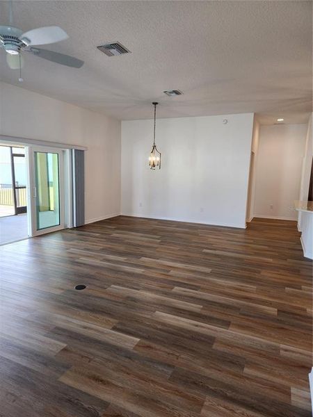 Living/Dining room combo