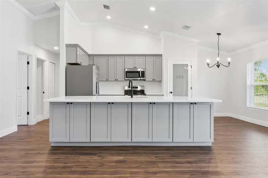Furnished interior view inside a new home in , Weeki Wachee (Image 5).
