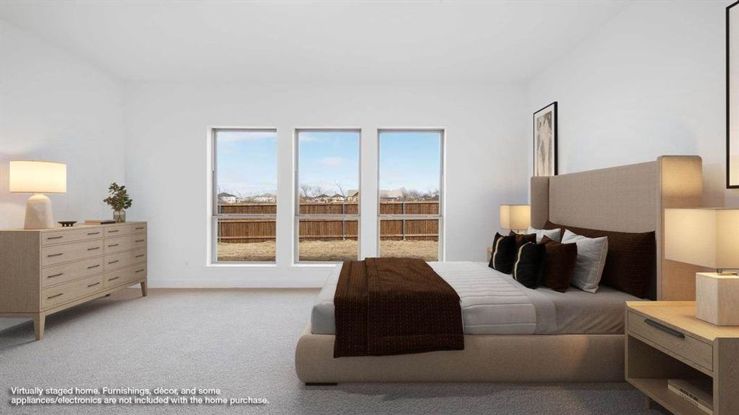 Furnished interior view inside a new home in Devonshire, Forney (Image 12).