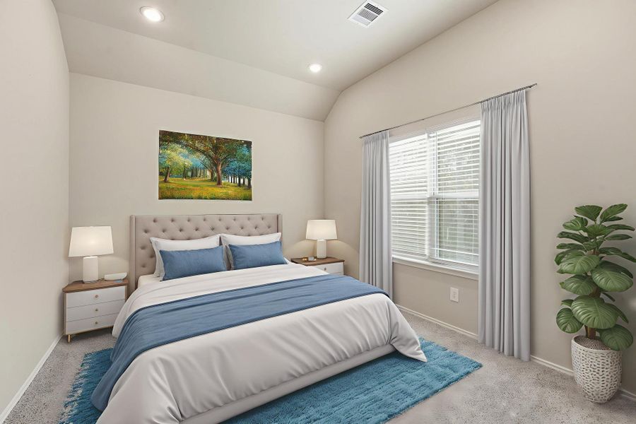 Furnished interior view inside a new home in , Montgomery (Image 8).