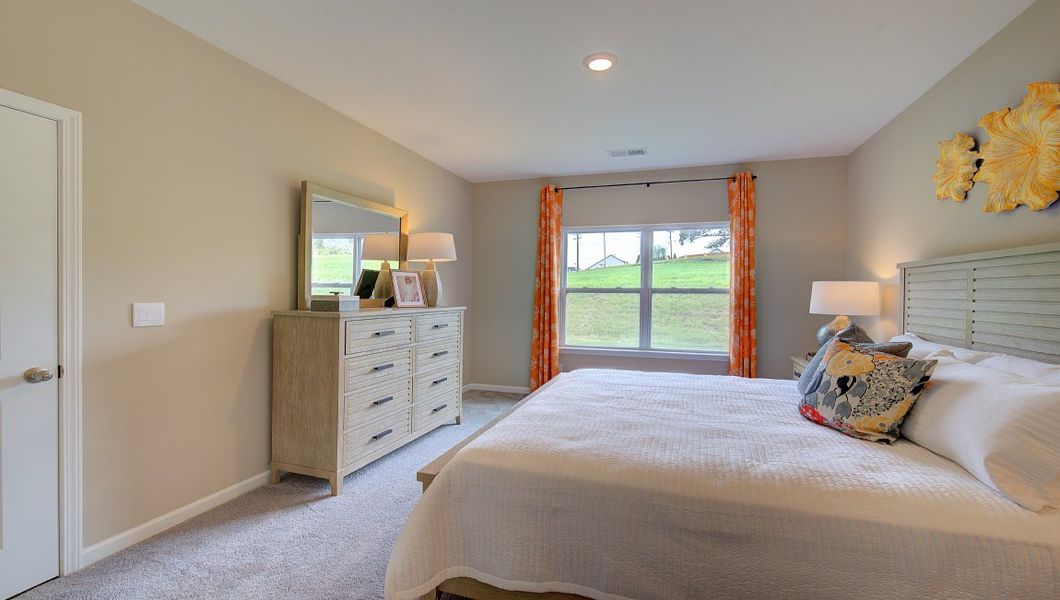 Furnished interior view inside a new home in Tap Root Farms, Fletcher (Image 21). Furnished interior view inside a new home in Tap Root Farms, Fletcher (Image 21).