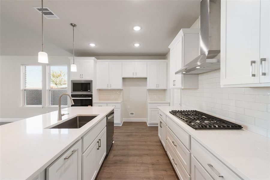 Furnished interior view inside a new home in Wildflower Ranch, Justin (Image 12).