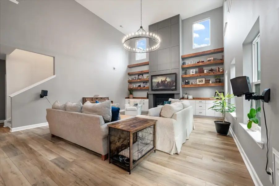 Furnished interior view inside a new home in Watson Hill, Summerville (Image 11).