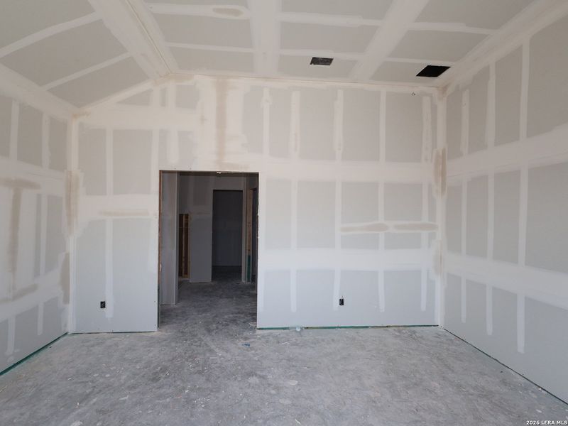 In-progress construction of a new home in Meadows at Clear Springs, New Braunfels, TX (Image 35).