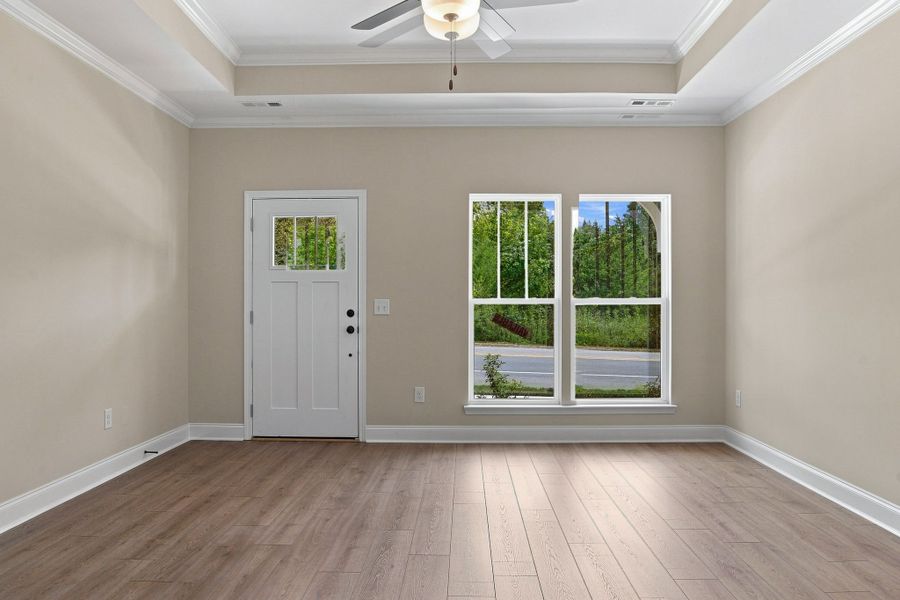 Spacious, unfurnished interior of a new home in Carothers Farms, Nolensville (Image 11).