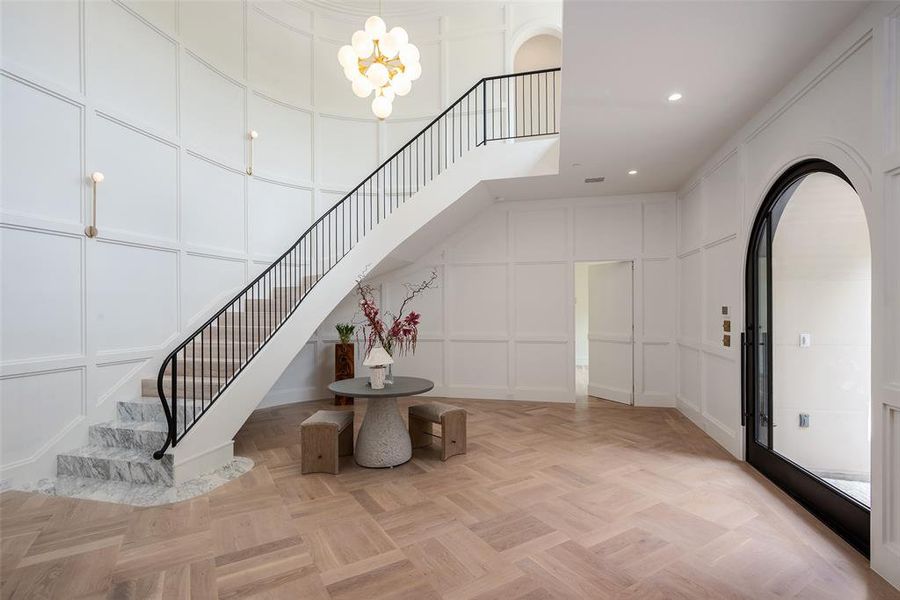 Furnished interior view inside a new home in , Dallas (Image 35). Furnished interior view inside a new home in , Dallas (Image 35).