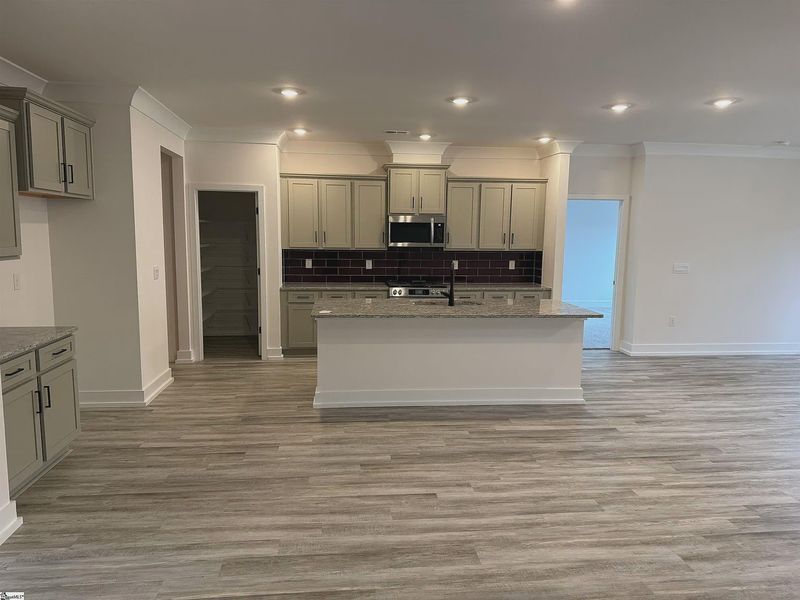 Furnished interior view inside a new home in Hidden Lake Estates, Greenville (Image 3).