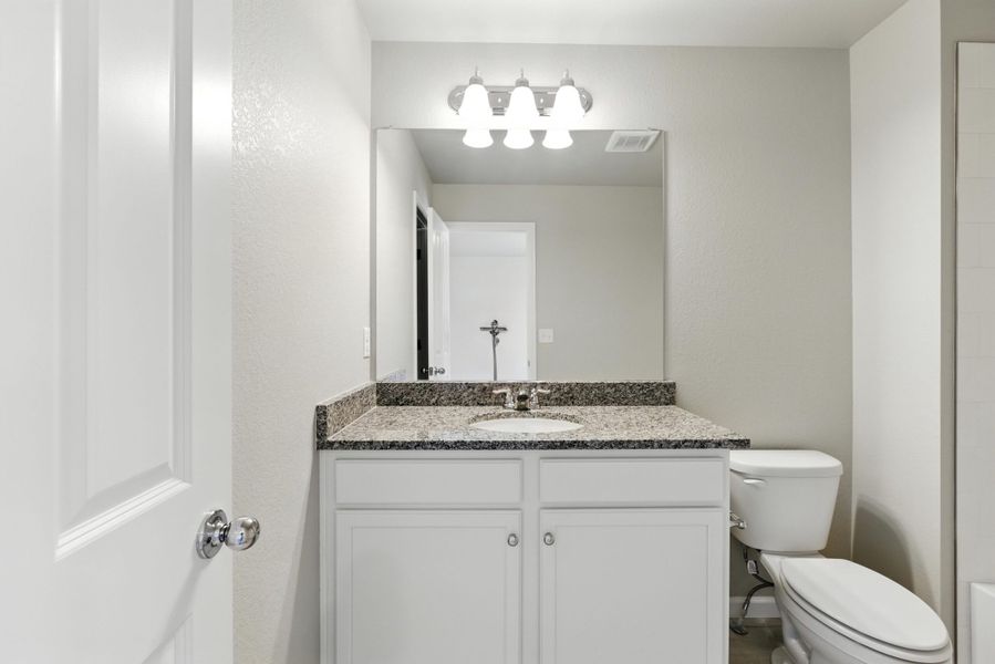 Furnished interior view inside a new home in Pintail Commons at Johnstown Village, Johnstown (Image 26).