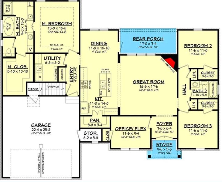 Floor plan that can be modified