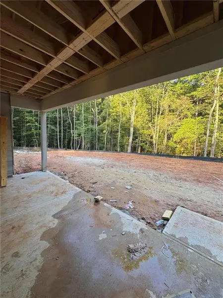 In-progress construction of a new home in , Rockmart, GA (Image 4).