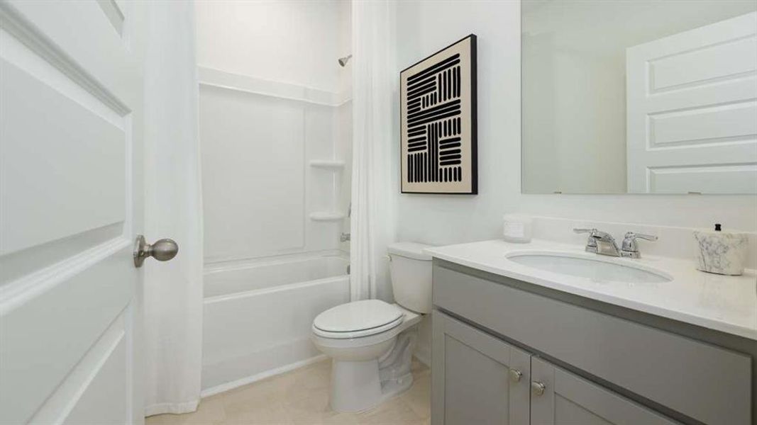 Furnished interior view inside a new home in Mableton Station, Mableton (Image 7).