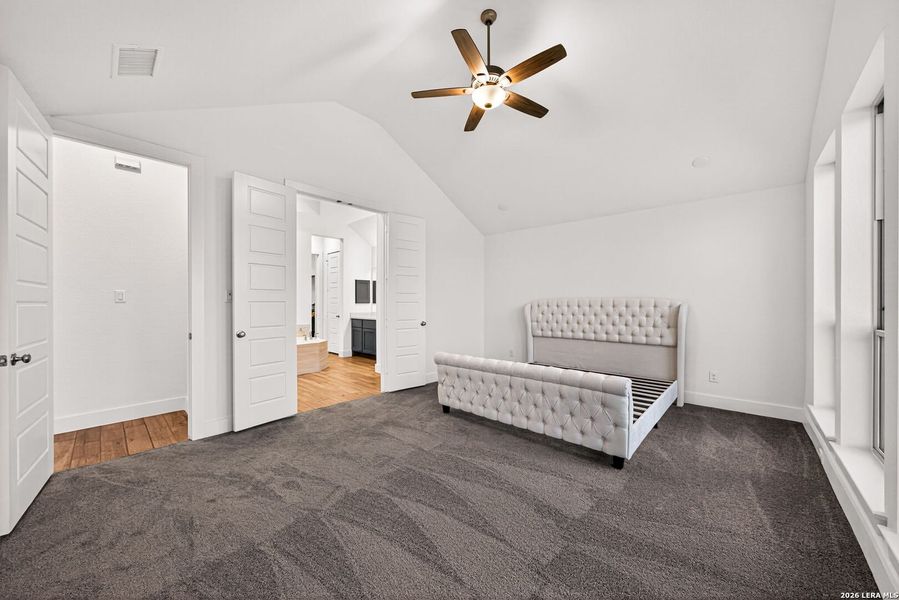 Furnished interior view inside a new home in , Bulverde (Image 19).