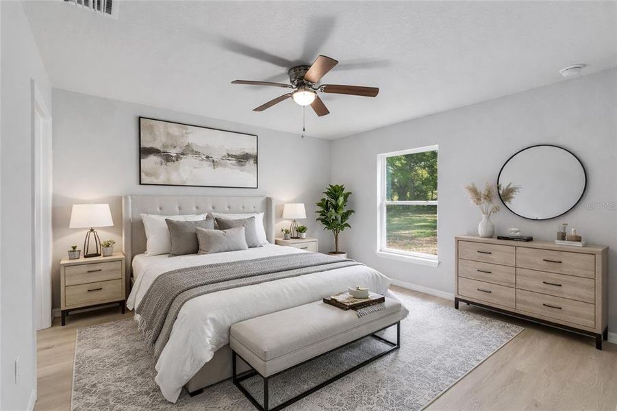 Furnished interior view inside a new home in , Williston (Image 18).