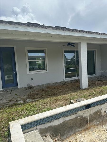 Exterior details and patio area of a home in , Englewood (Image 14).
