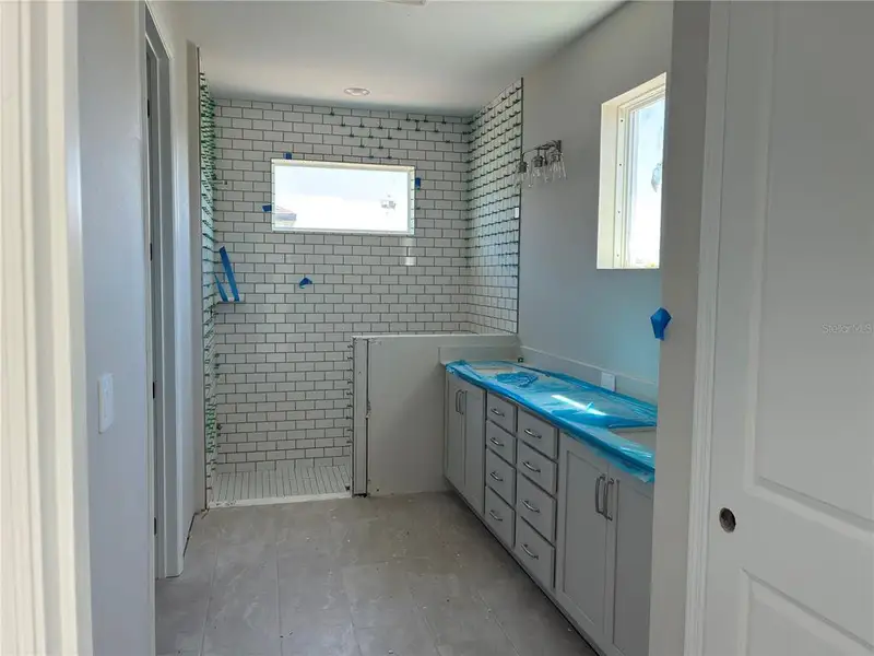 In-progress construction of a new home in Oakfield Trails, Parrish, FL (Image 9).