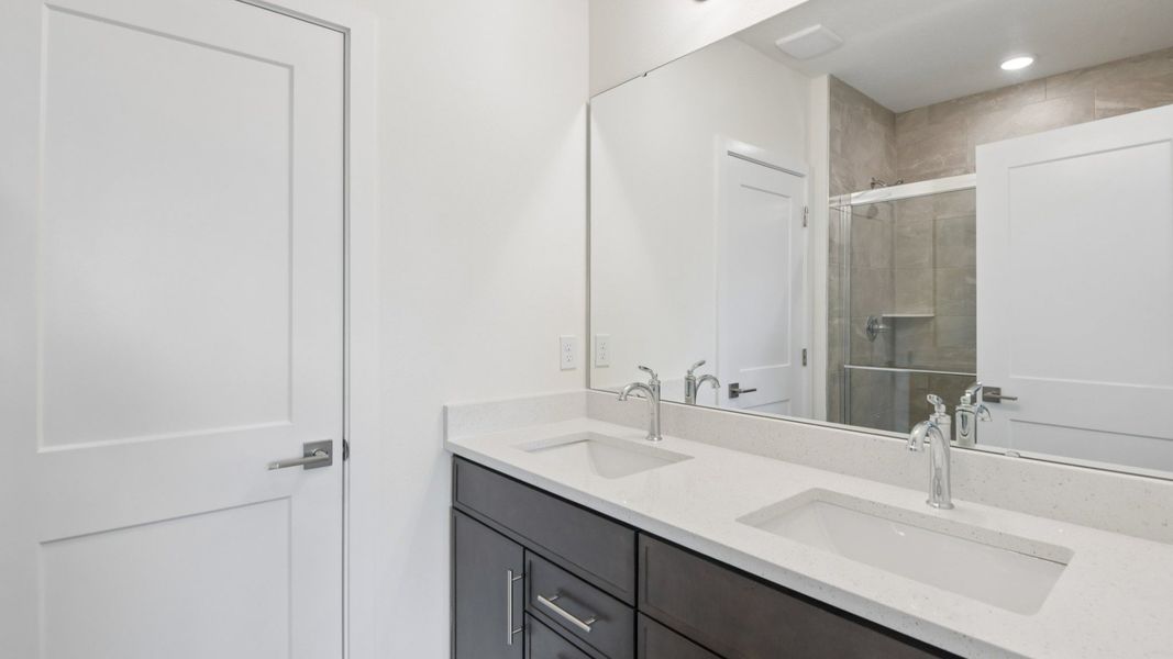 Furnished interior view inside a new home in Grasslands West, Lakeland (Image 20).