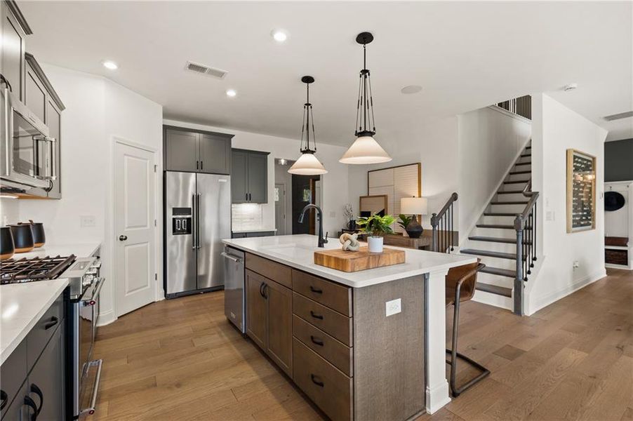 Furnished interior view inside a new home in Berkeley Mill, Cumming (Image 3).