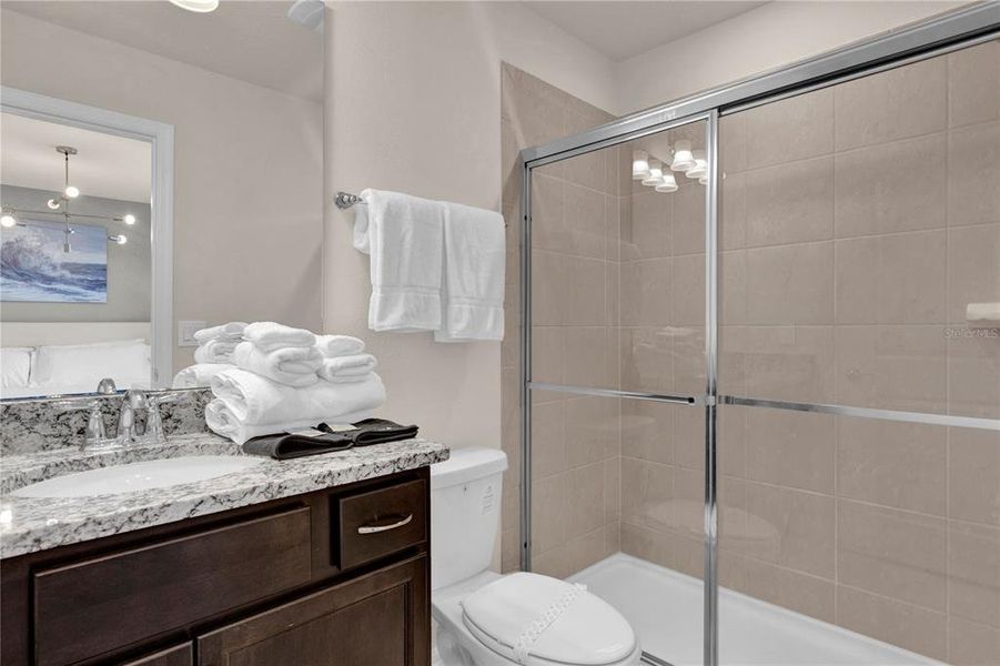 Furnished interior view inside a new home in , Davenport (Image 20).
