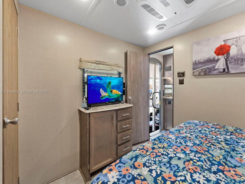 Furnished interior view inside a new home in , Key Largo (Image 17).