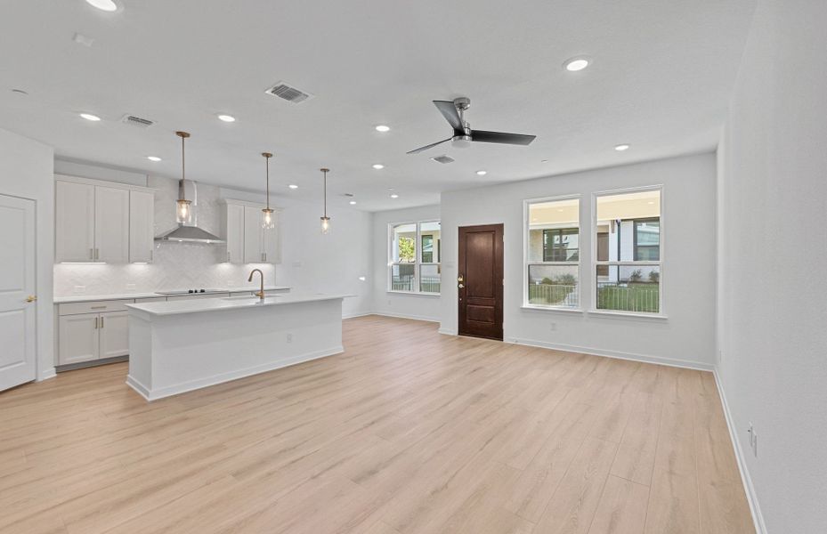 Spacious, unfurnished interior of a new home in Monarch on Main, Round Rock (Image 20).