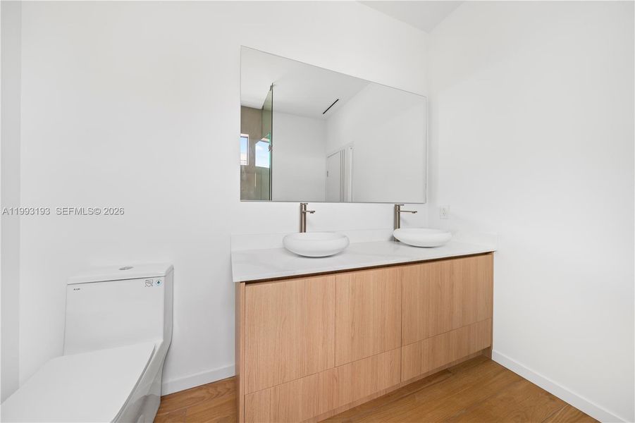 Furnished interior view inside a new home in , Miami (Image 11). Furnished interior view inside a new home in , Miami (Image 11).