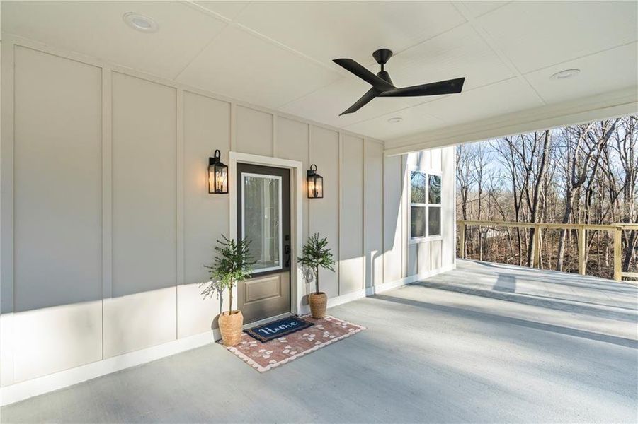 Exterior details and patio area of a home in , Gainesville (Image 29).