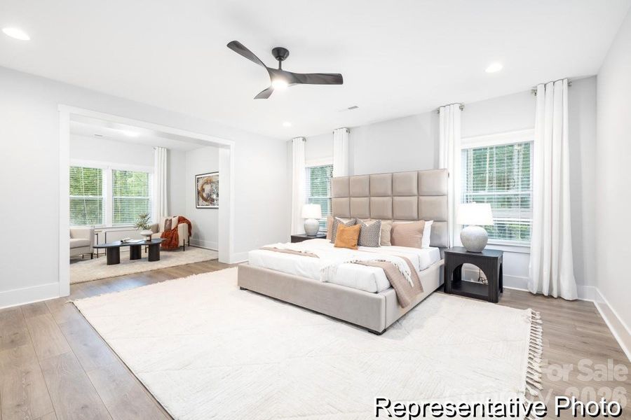 Furnished interior view inside a new home in Whispering Hills, Locust (Image 11).