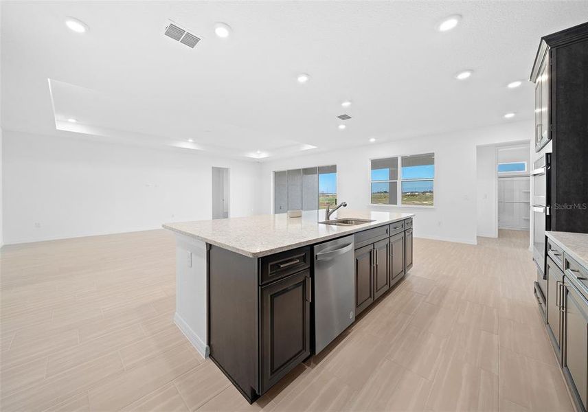 Furnished interior view inside a new home in , Ocala (Image 8).