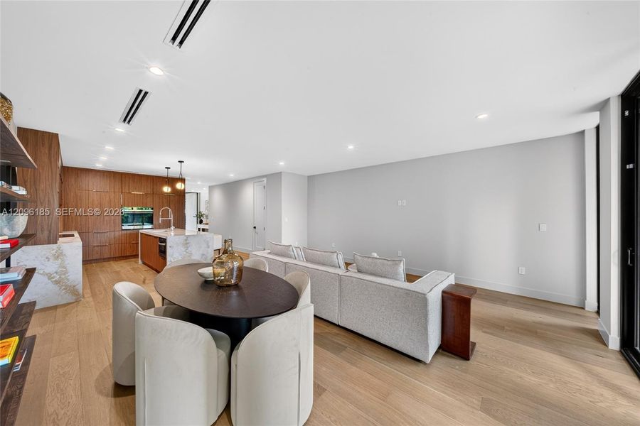 Furnished interior view inside a new home in , Miami (Image 17). Furnished interior view inside a new home in , Miami (Image 17).