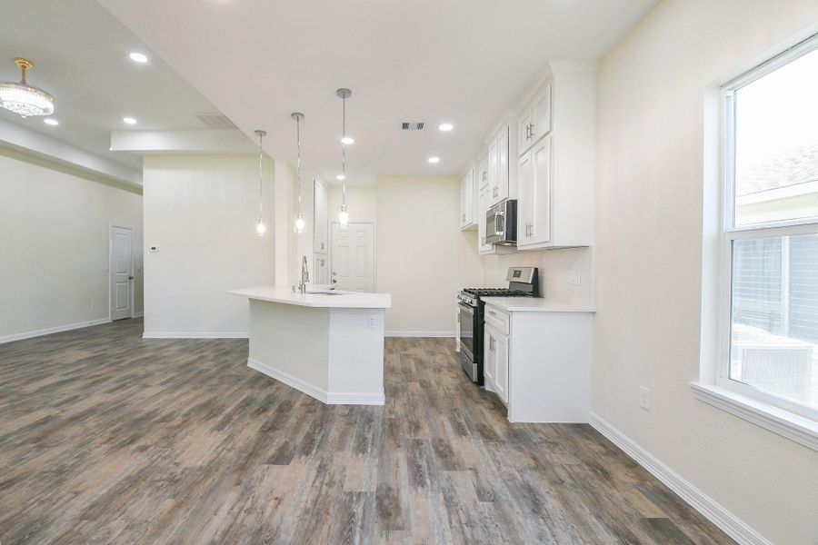 Furnished interior view inside a new home in , Galena Park (Image 5).