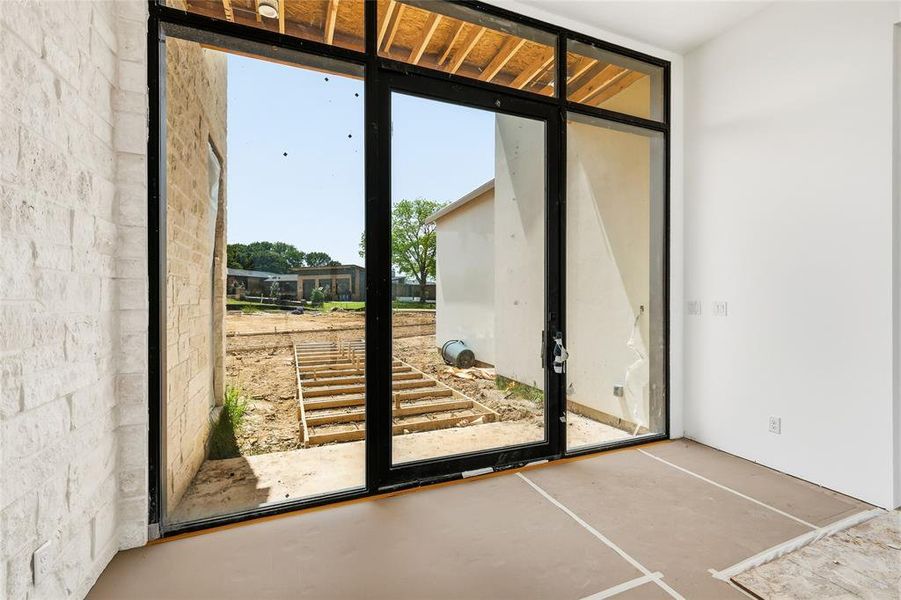 In-progress construction of a new home in , Bartonville, TX (Image 7).