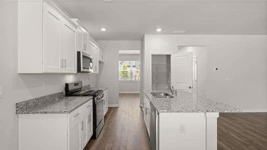 Furnished interior view inside a new home in Sherwood Manor, College Park (Image 7).