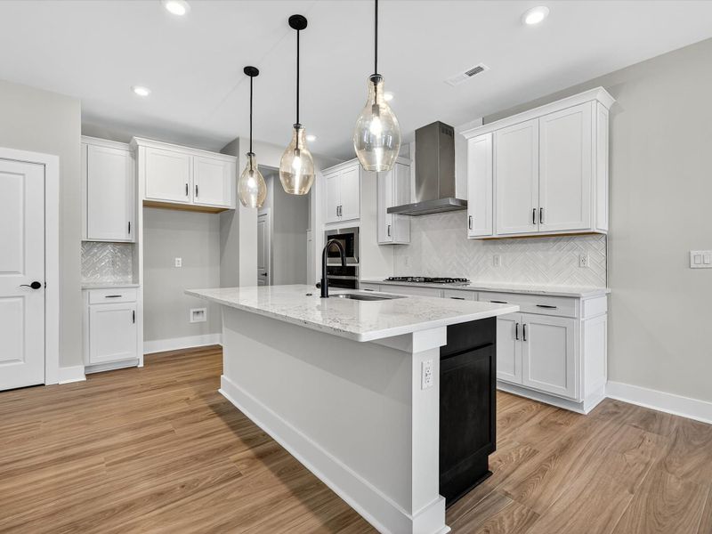 Furnished interior view inside a new home in Seven Oaks, Belmont (Image 4).