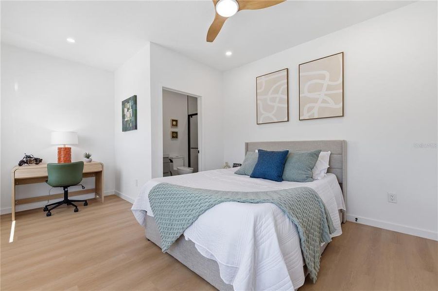 Furnished interior view inside a new home in , St. Petersburg (Image 12).