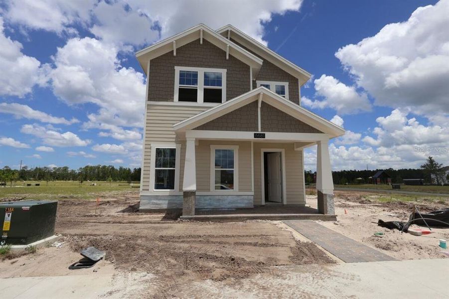 In-progress construction of a new home in Weslyn Park, St. Cloud, FL (Image 14).