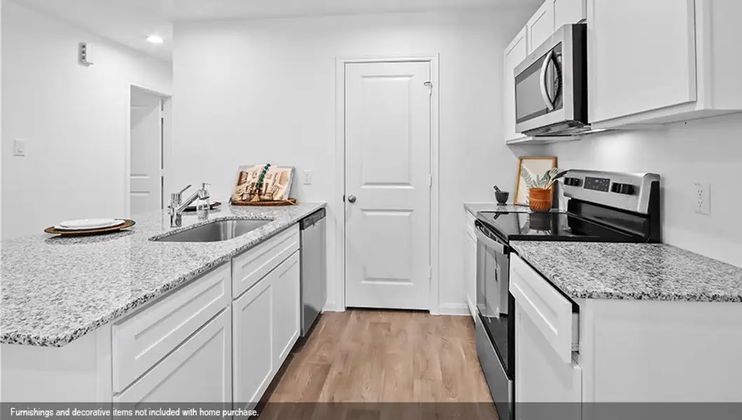 Furnished interior view inside a new home in Castles Edge, Willis (Image 6). Furnished interior view inside a new home in Castles Edge, Willis (Image 6).