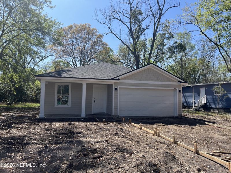 In-progress construction of a new home in , Jacksonville, FL (Image 21).