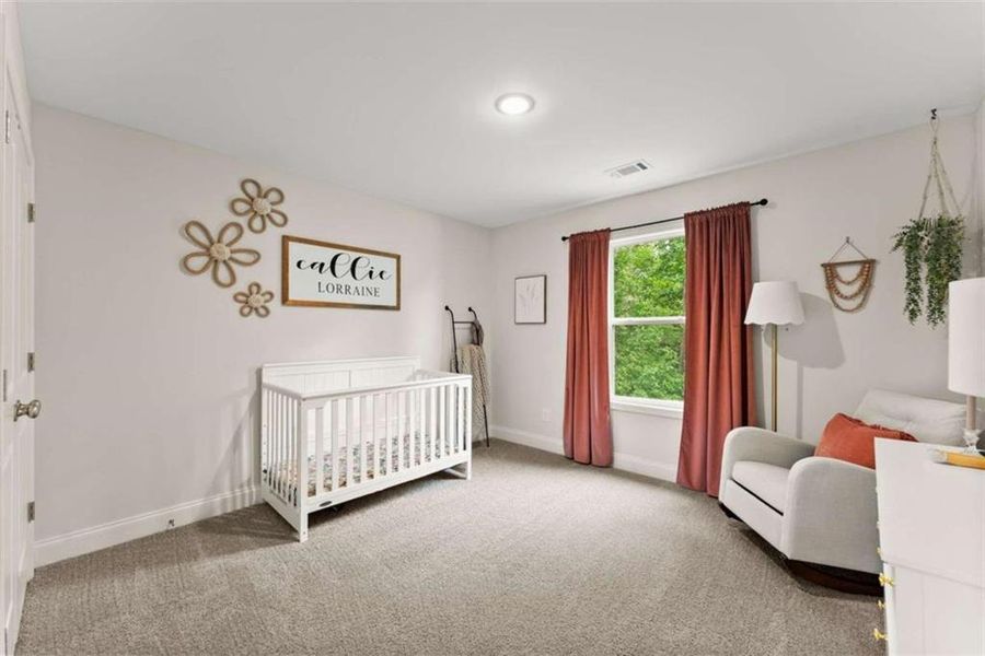 Furnished interior view inside a new home in , Dawsonville (Image 17).