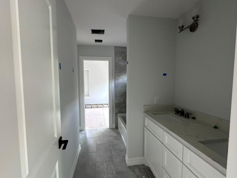 In-progress construction of a new home in , Montgomery, TX (Image 12).