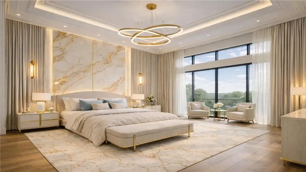 Furnished interior view inside a new home in , Alpharetta (Image 4). Furnished interior view inside a new home in , Alpharetta (Image 4).