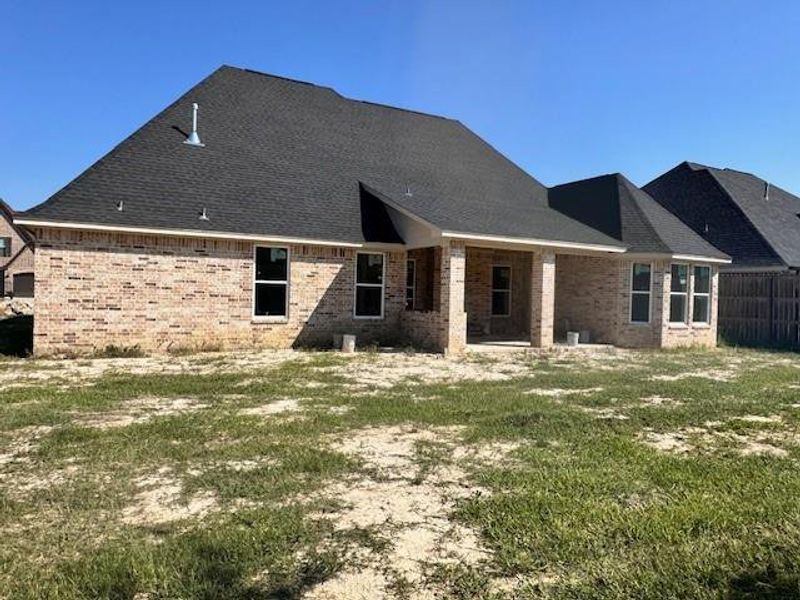 Exterior details and patio area of a home in , Beaumont (Image 3). Exterior details and patio area of a home in , Beaumont (Image 3).