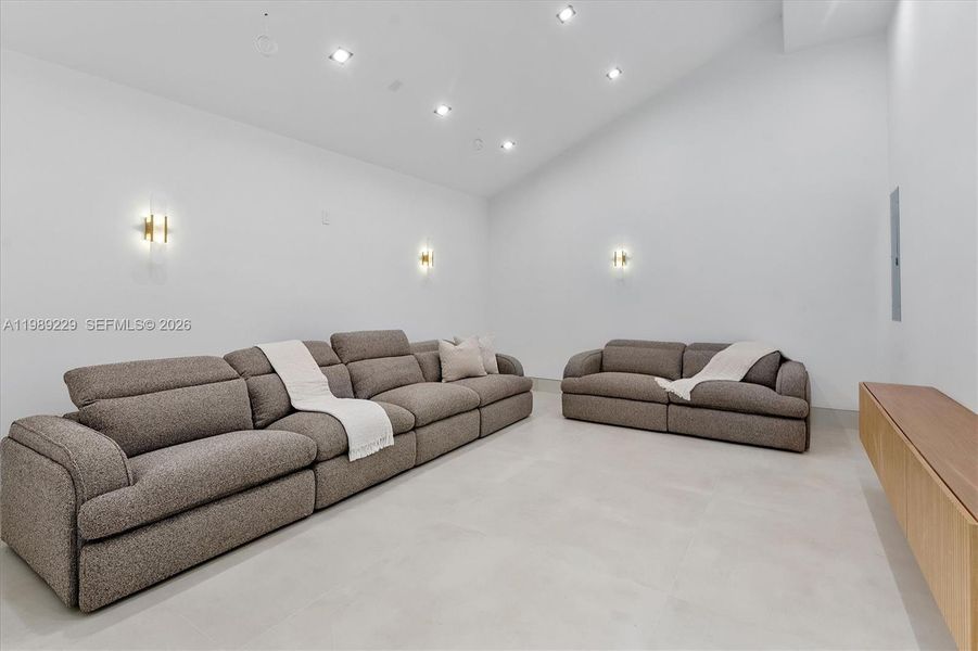 Furnished interior view inside a new home in , Hollywood (Image 10).