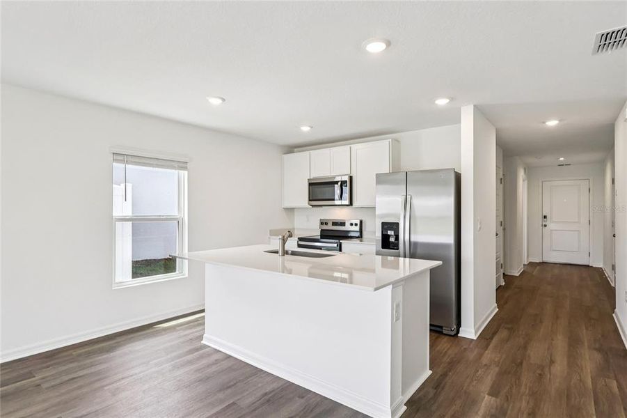 Furnished interior view inside a new home in Leoma's Landing, Lake Wales (Image 6).
