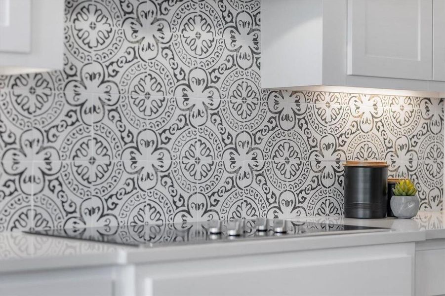 Close-up of interior finishes inside a home in University Park at Northpointe, Denton (Image 23).