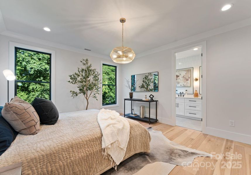 Furnished interior view inside a new home in , Charlotte (Image 6). Furnished interior view inside a new home in , Charlotte (Image 6).