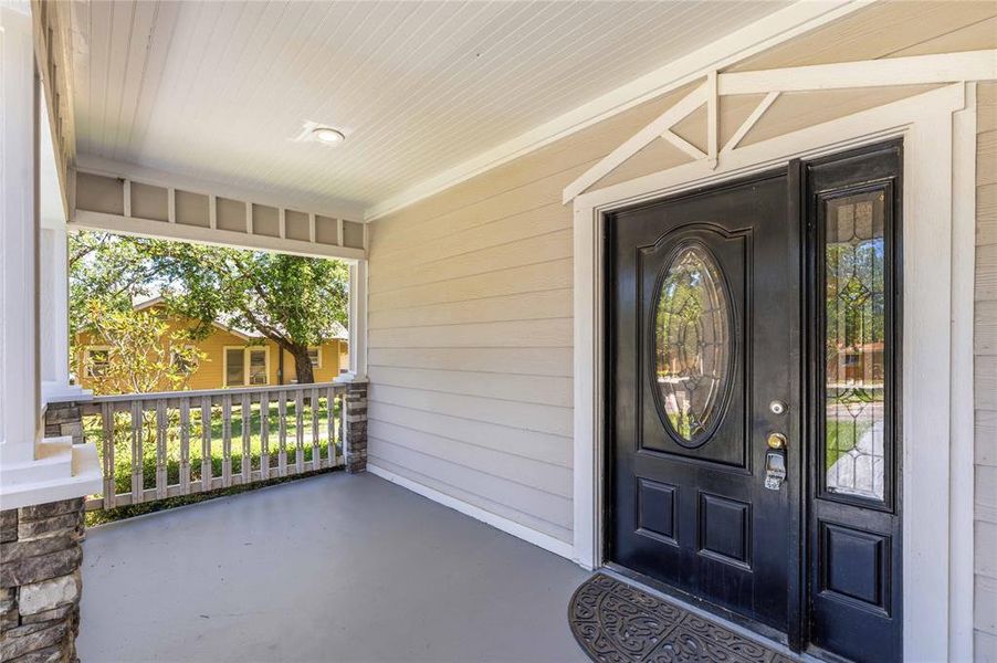 Exterior details and patio area of a home in , Brownwood (Image 20). Exterior details and patio area of a home in , Brownwood (Image 20).