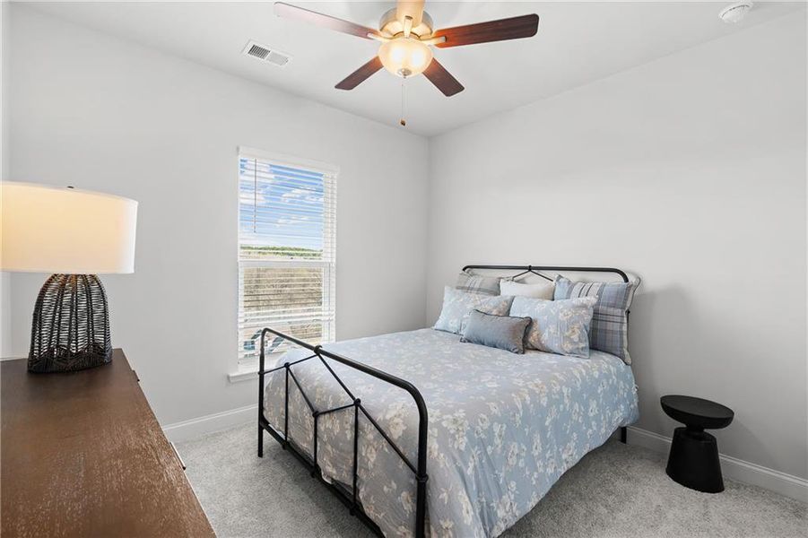 Furnished interior view inside a new home in Sierra Creek, Hoschton (Image 46).